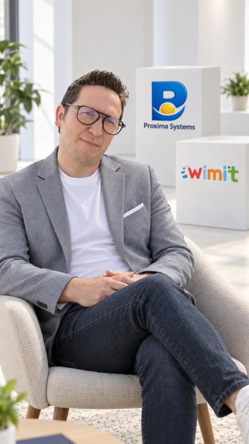 Stéphane Rouichi, fondateur de Proxima Systems et créateur de WIMIT